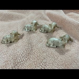 GOEBEL ANGEL AND SHEEP SET